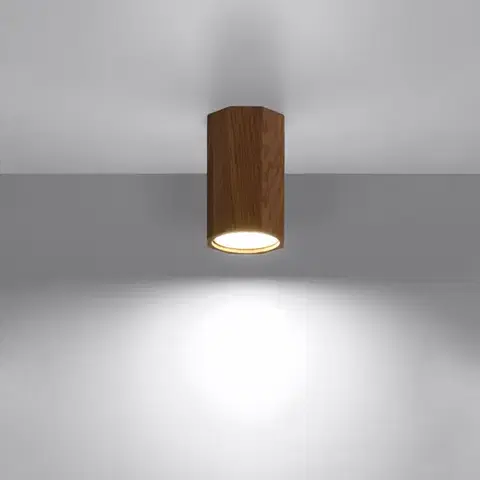Zeke 10 tölgyfa mennyezeti lámpa