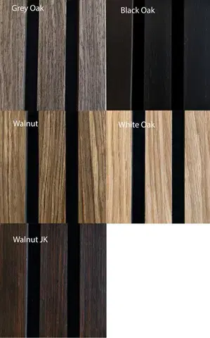 Mennyezeti hangszigetelő panel falamellás előlappal 100 × 58,5 × 8–13 cm - 100x58,5x8cm csomagolás és szállítás nélkül