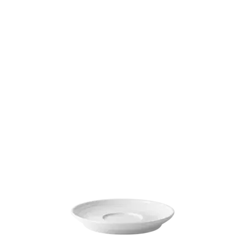 Kávés csészealj Deco peremmel 14,5 cm 6 db-os készlet – UNIVERS fehér - 450328