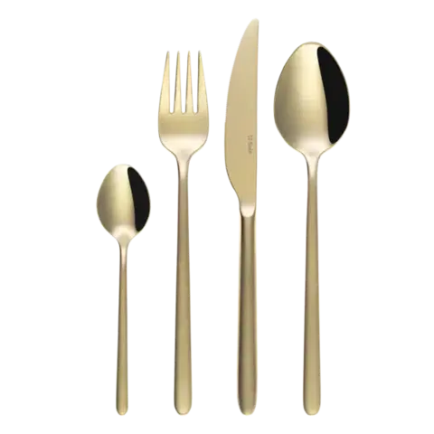 Evőeszközkészlet 20 db — Sao Paulo PVD Champagne - W0123