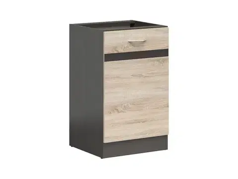 Junona Line D1D/50/82_P_BBL konyha sonoma/ wenge