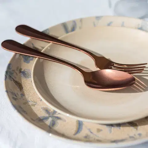 Evőeszköz készlet 24db - Baguette Vintage PVD Kupfer Stone Wash - 123322
