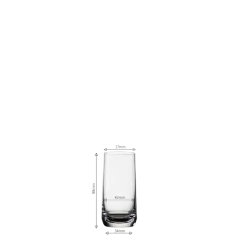 Pálinkáspohár 50 ml 4 db-os szett — Univers Glas Lunasol - 321970