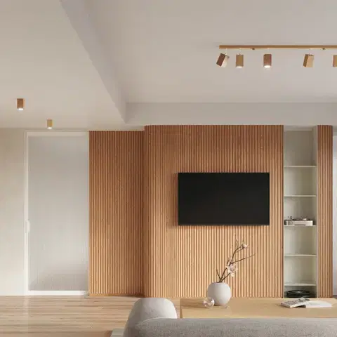 Keke 3 tölgyfa mennyezeti lámpa