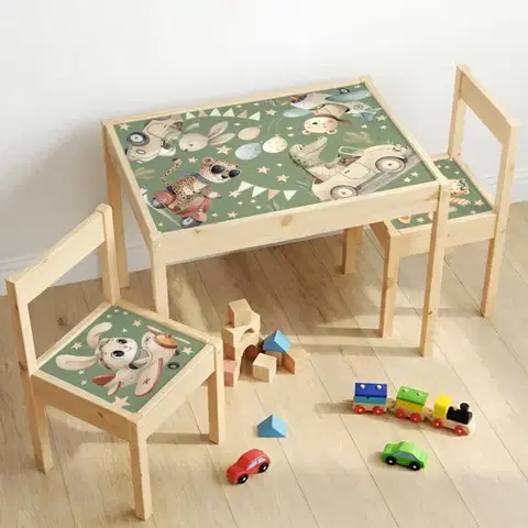 IKEA LÄTT - Állati versenyzők matricakészlet