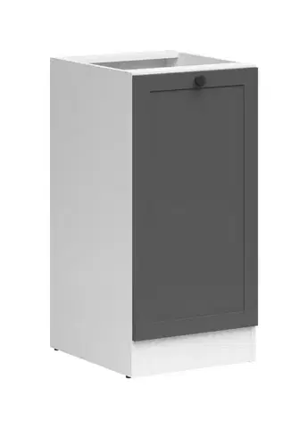 Junona Line D1D/50/82_L_BBL konyha grafit/ fehér