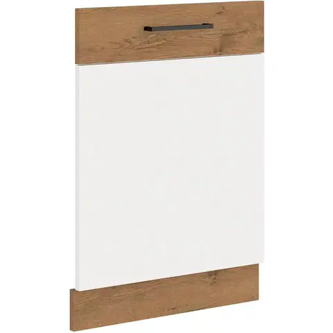Niki 30. konyha mosogatógép ajtó ZM 596x713cm fényes fehér/lancelot tölgy