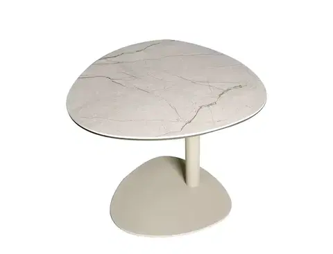 Ciao B Ceramic 58*58 asztalka Amazonia bézs/ kasmír