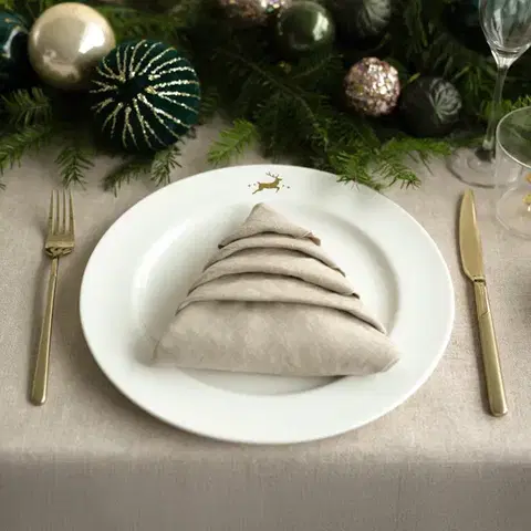 Sekély tálalótányér 28 cm - Premium Platinum Line Merry Christmas - 490046