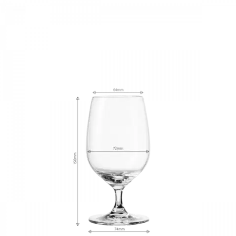 Száras poharak 310 ml 4 db-os szett - Univers Glas Lunasol META Glass - 322122