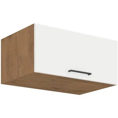 Niki 30. konyha 80 NAGU-36 1F 80x36x57cm fényes fehér/lancelot tölgy
