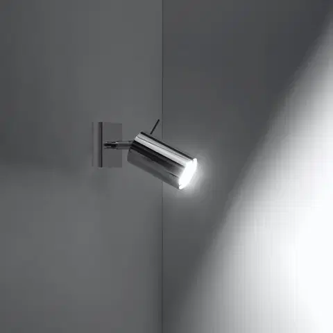 Ring króm fali lámpa
