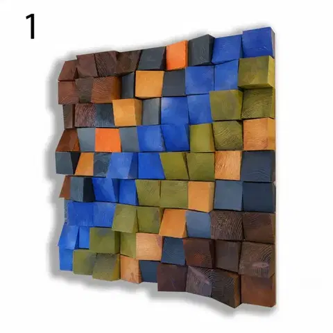 Art diffúzor kicsi kockával 60x60x6-13cm- 1-es minta - 1-es színkód , 1db 60x60x6-13cm Csomagolva, szállítással