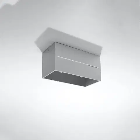 Lobo 2 szürke mennyezeti lámpa