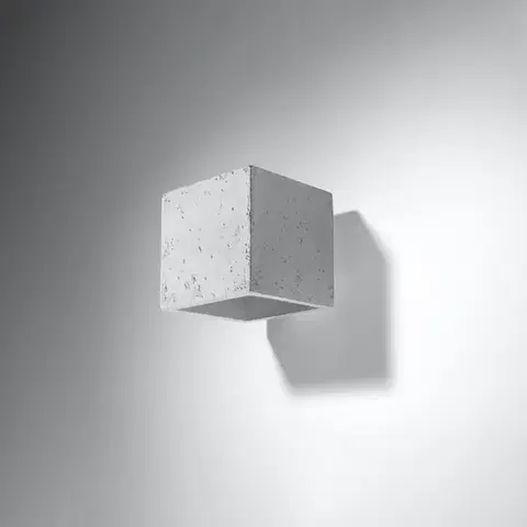 Quad beton fali lámpa