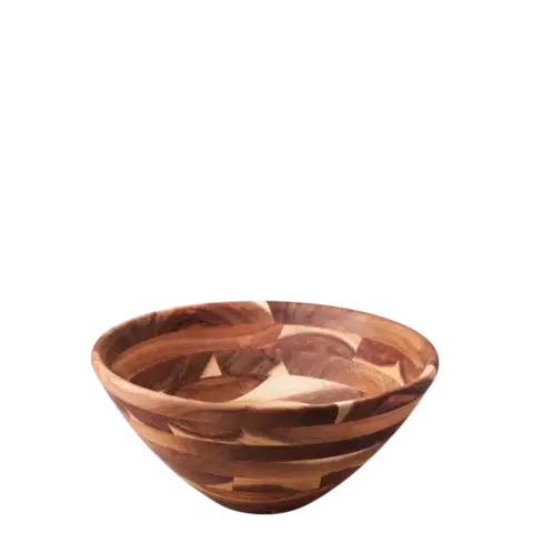 Nagyméretű salátás akácfa tálka o 30,5 cm - FLOW Wooden - 593713