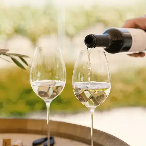 Fehérboros poharak 470 ml-es 2 db-os készlet — FLOW Glas Platinum Line - 322910