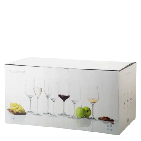 Háztartási poharak kezdőkészlete 18 db – Premium Glas Crystal - 321809