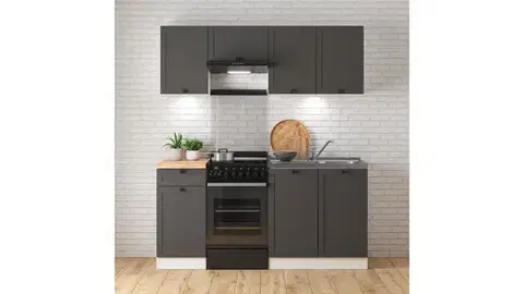 Junona Line JUNONA_MODUL_WER_2/170_ZBL konyha grafit/ fehér