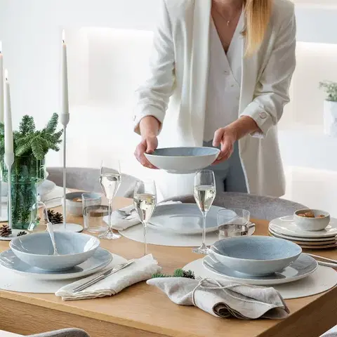 Porcelán készlet 20 db — Gaya Atelier Glacial Ice Lunasol - W0107