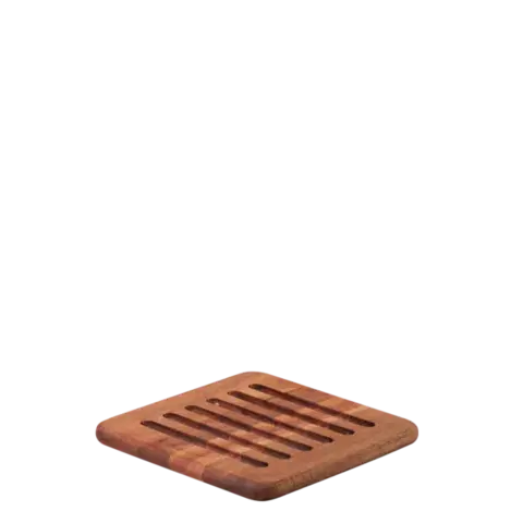 Akácfa alátét 20 x 20 cm - FLOW Wooden - 593714