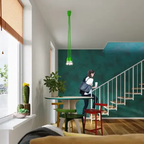 Diego 5 zöld függőlámpa