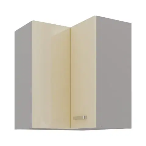 Niki 7. konyha 60X60 GN-72 2F (90°) fényes krém/szürke