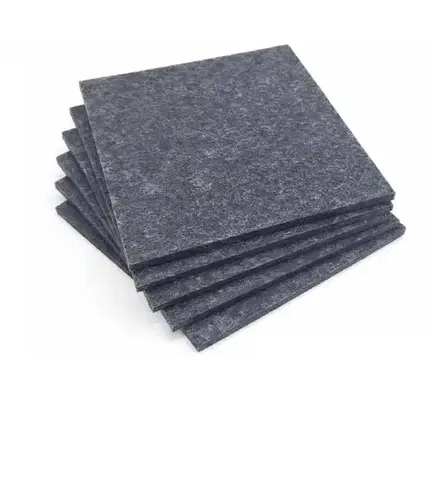 Bilnora extra sűrű akusztikai filc falpanel 120x120x1,2cm, több féle színben - 06 Ezüst
