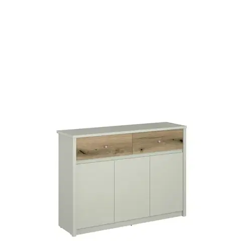 Karin K3D2S komód evok tölgy/ kasmír
