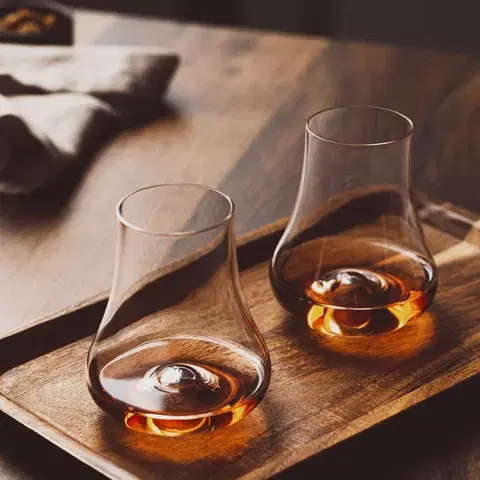 Wave whiskyspohár 240 ml, 4 db-os készlet - Univers Glas Lunasol - 321971