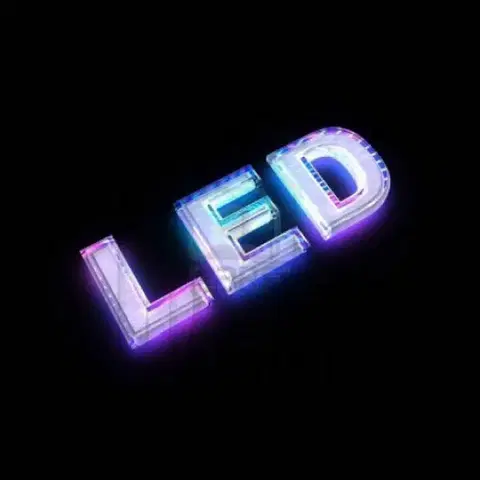 Ruso KOM3W3D vitrin LED világítás (négyzet)