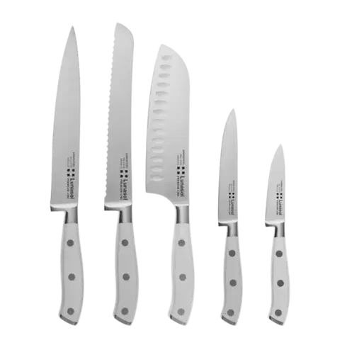 Késkészlet 5 db — Lunasol Premium Knife fehér - 128768