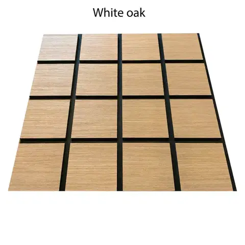 Freja Fa kockás akusztikus falipanel 60x60x1,8cm - világos tölgy - világos tölgy