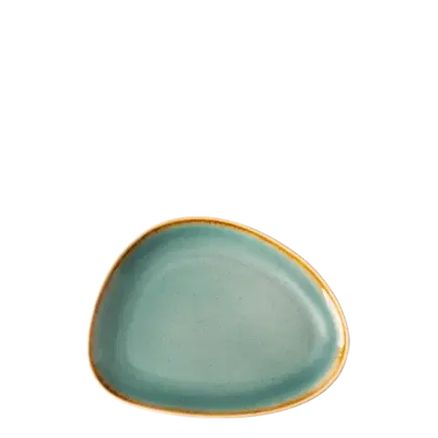 Tányér Triangle Sand türkiszkék 20,5 cm – Gaya - 451965