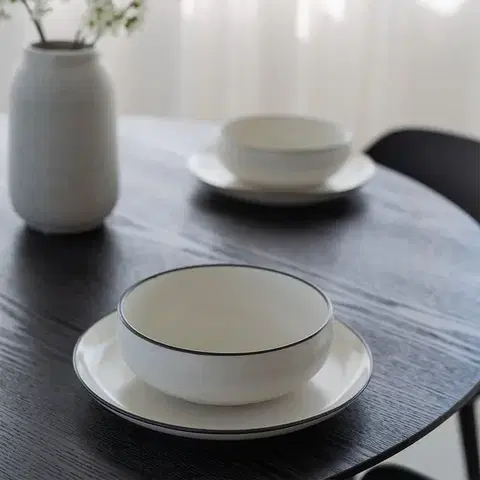 Tál 19,3 cm — Elements Yin &amp; Yang white - 493390
