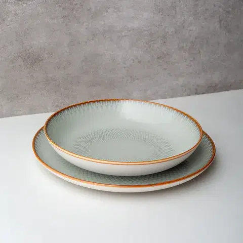 Mély tányér Coupe 23 cm szett 4 db — Elements Day Mandala - 492518
