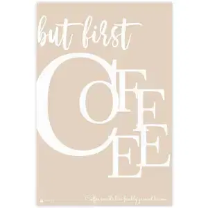Képek falra - BUT FIRST COFFEE