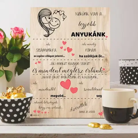 Anyák napi ajándékok - Faliképek Anyák napjára