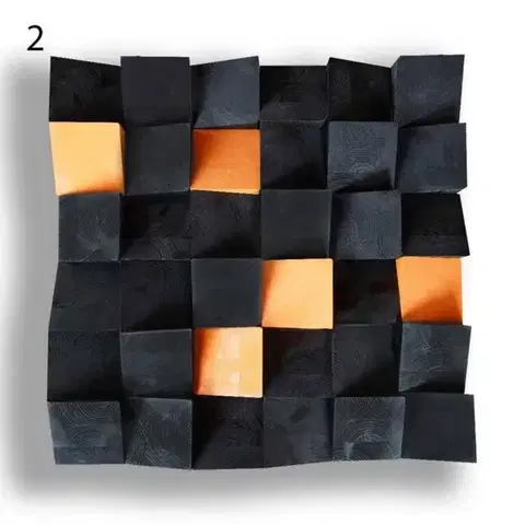 Art nagy kockás akusztikai diffúzorok 60x60x6cm- 14-es színkód - 14-es színkód , 1db 60x60x6cm Egybecsomagolva, szállítással