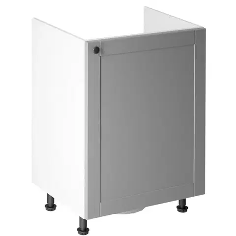Linea D60Z-P/L - alsó 600-as 1 ajtós mosogatós szekrény