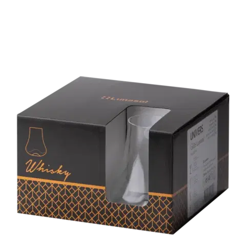 Wave whiskyspohár 240 ml, 4 db-os készlet - Univers Glas Lunasol - 321971