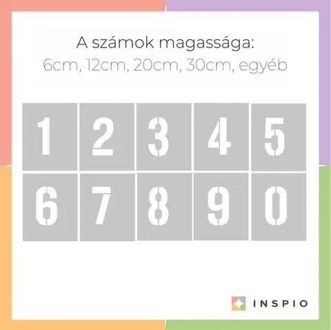 Stencil - Számok