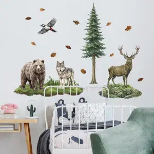 Falmatricák - Medve, farkas és szarvas