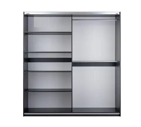 Gardrób XIX/203 tükrös gardrób kasmír