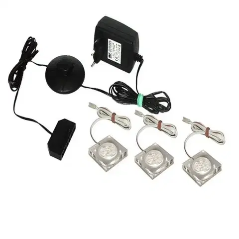 LED 3 db. belső szekrényvilágítás meleg fehér