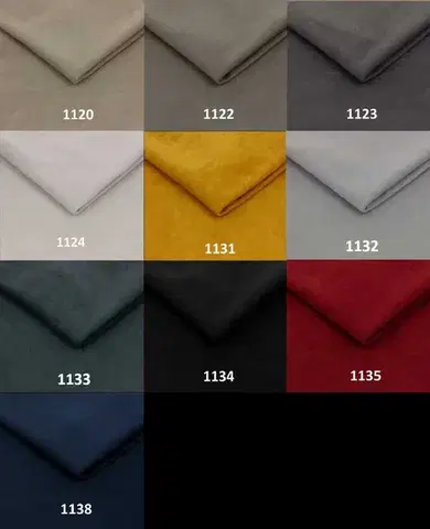 Brazio velvet hanggátló szövet - Több színben