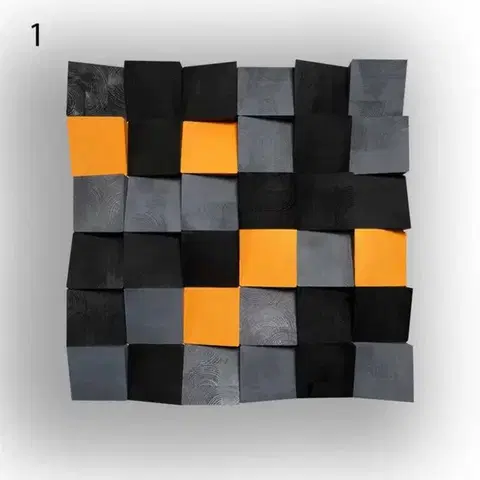 Art nagy kockás akusztikai diffúzor 60x60x6cm- 9-es színkód - 9-es színkód , 1db 60x60x6cm Egybecsomagolva, szállítással