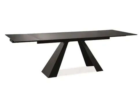 Salvadore étkező asztal fekete MAT 160-240X90