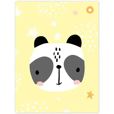 Dekor tábla - Panda maci