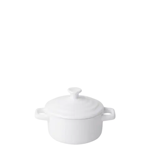 Fehér Flow Atelier edény fedővel ø10.2 cm - Gaya - 452159